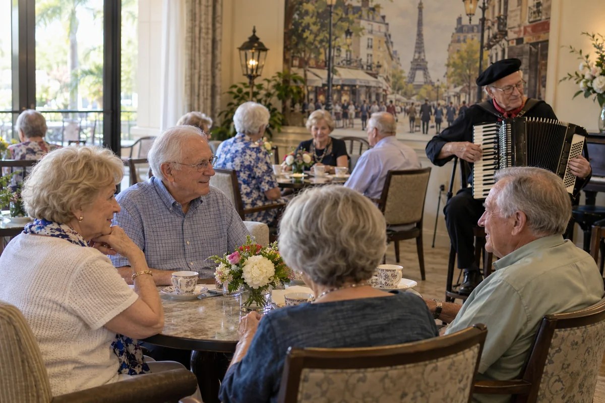 A French inspired afternoon of accordion music and connection